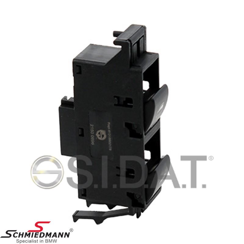 Switch window lifter passenger's side, black