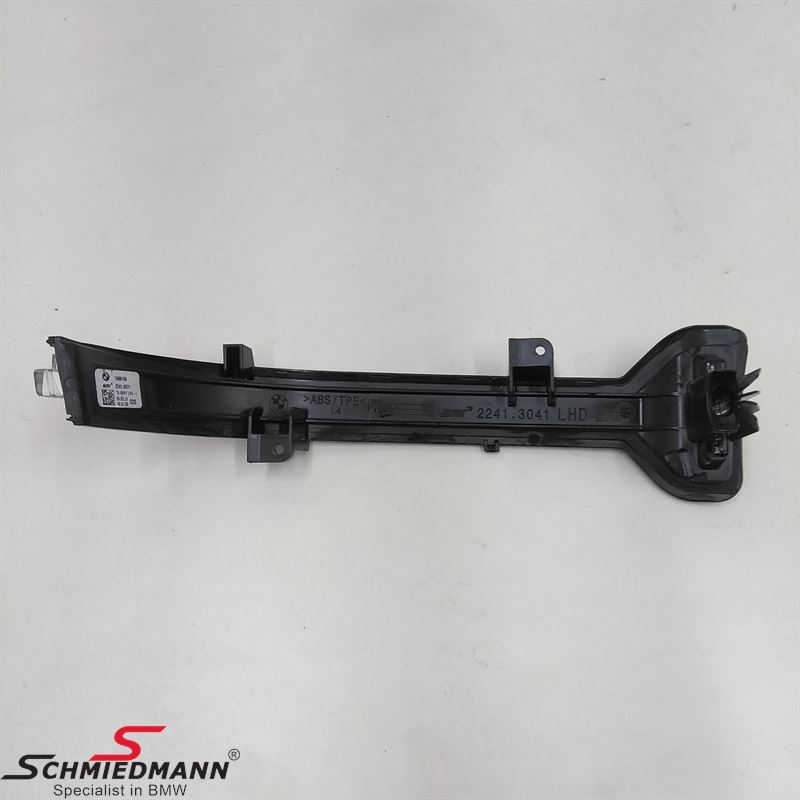Side-view mirror cover, L.-side - Black Sapphire Metallic