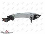 132-004-136 BMW F01 LCI -  Exterior door handle, rear - Left or right side, gray