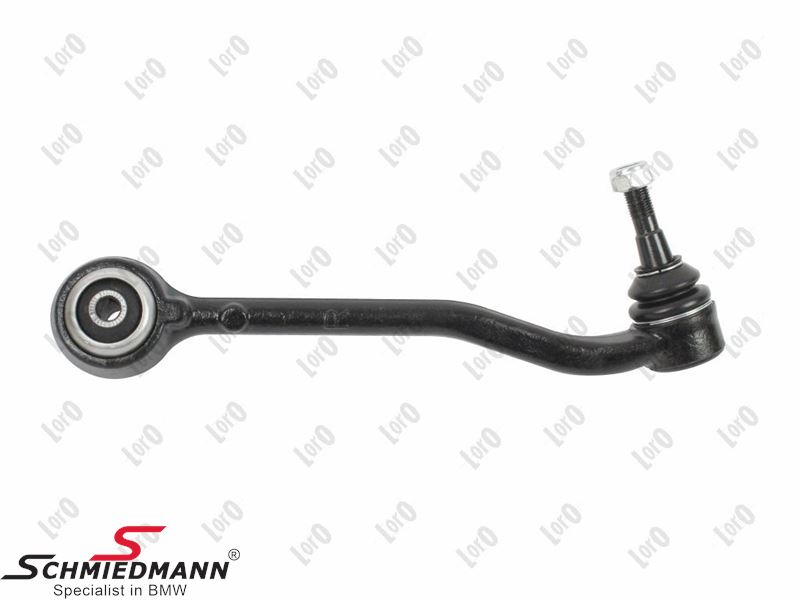 Wishbone with rubber mounting - right side