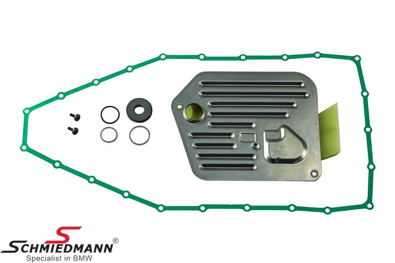 Filterset for hydraulic oil in automatic gearbox