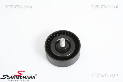 Deflection pulley for aircondition belt