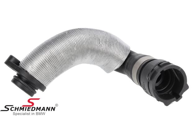 Water hose from the top of the thermostat housing