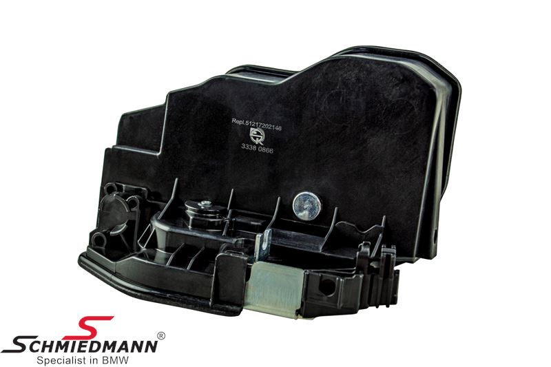 Actuator inclusive locking mechanism central locking, right side