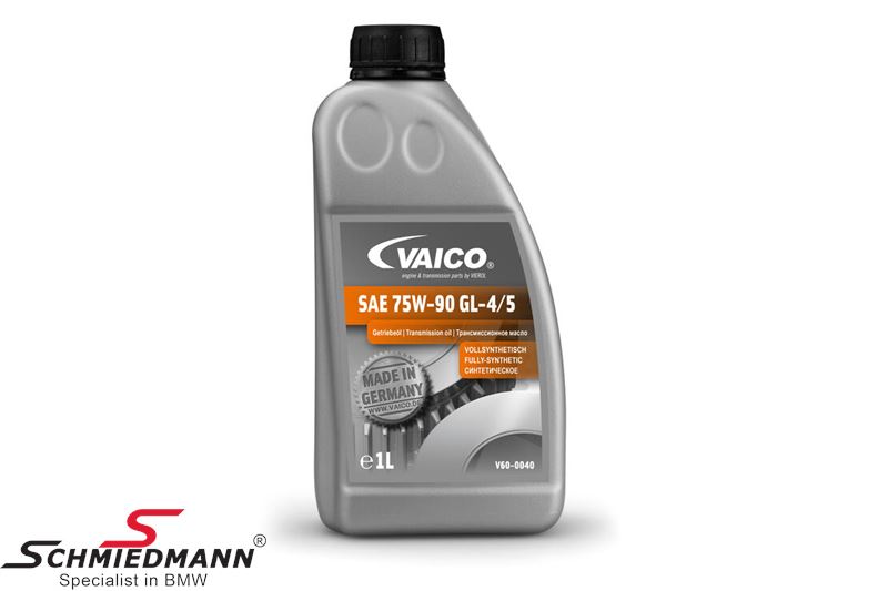 Differential oil full synthetic 75W-90, 1,0 liter can