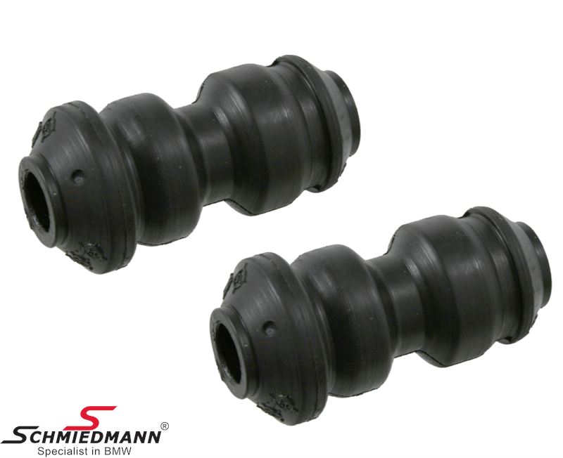 Traling arm Rubber mounting set outer D30MM (not exentric)