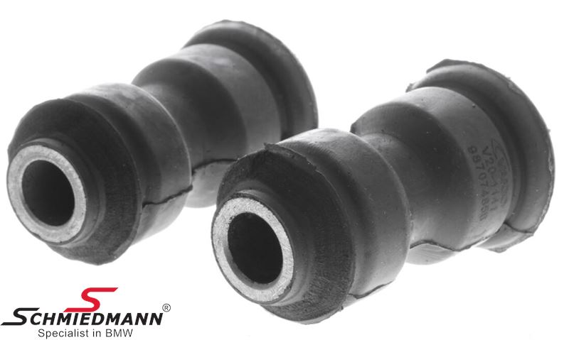 Traling arm Rubber mounting set outer D30MM (not exentric)