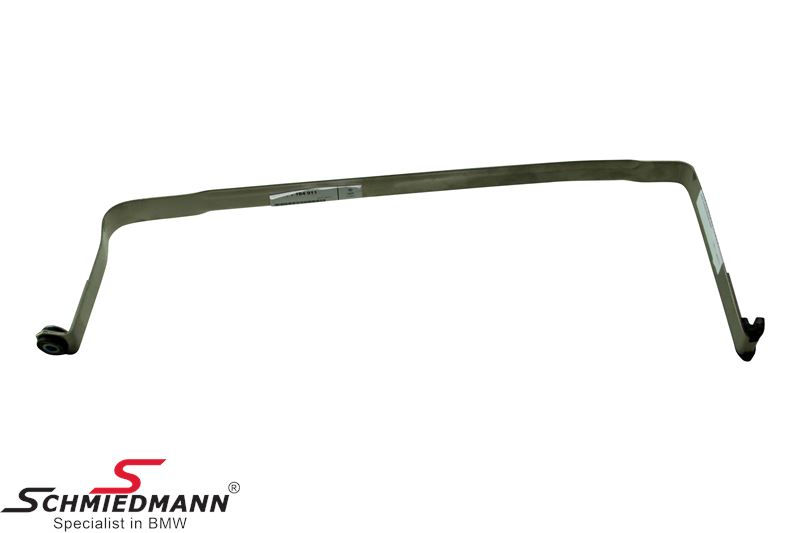 Holding strap for fuel tank
