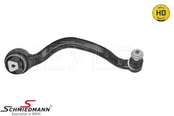 Rod with rubber mounting, left side