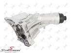 11428596283LR2 11428596283 11 42 8 596 283 8596283  Oilfilter console complete, inclusive oil filter, cap and oilcooler, in aluminium