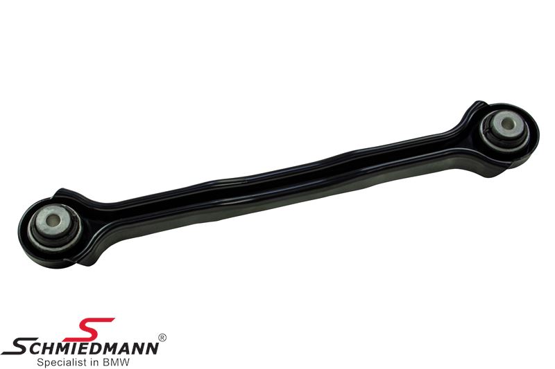 Track strut rear with rubber mount, fit both R.- or L.-side