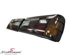 BLSE30SMOKEWE BMW E30 -  Taillight set - Smoke - Genuine Classic Design, with <b>E-approval</b>