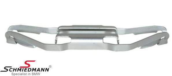 Springs-set for the brake-calipers front