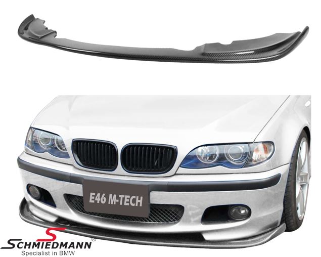 Frontspoiler lip - EVO I- genuine carbon