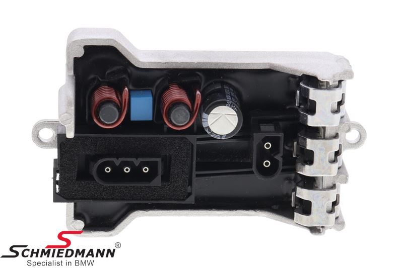 Regulator, interior blower