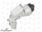 11428643745LR 11428643745 11 42 8 643 745 8643745 MINI R56 LCI -  Oilfilter housing with oilfilter lid, gaskets, in aluminium