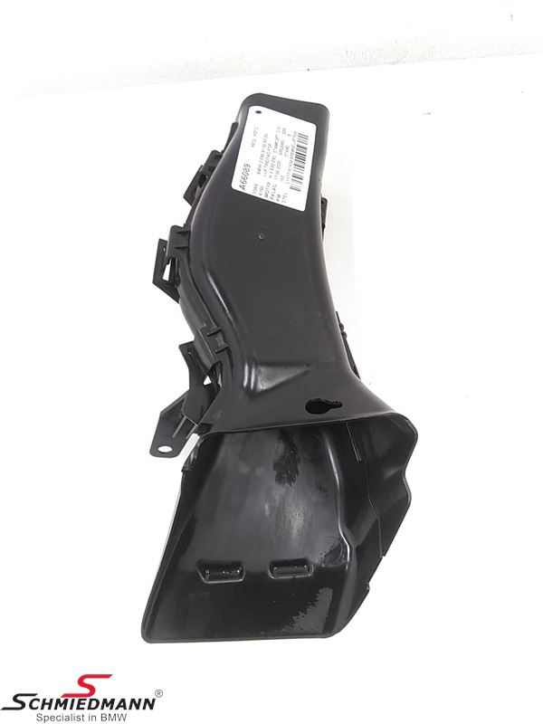 Brake air duct for the frontbumper/cover wheel housing R.-side