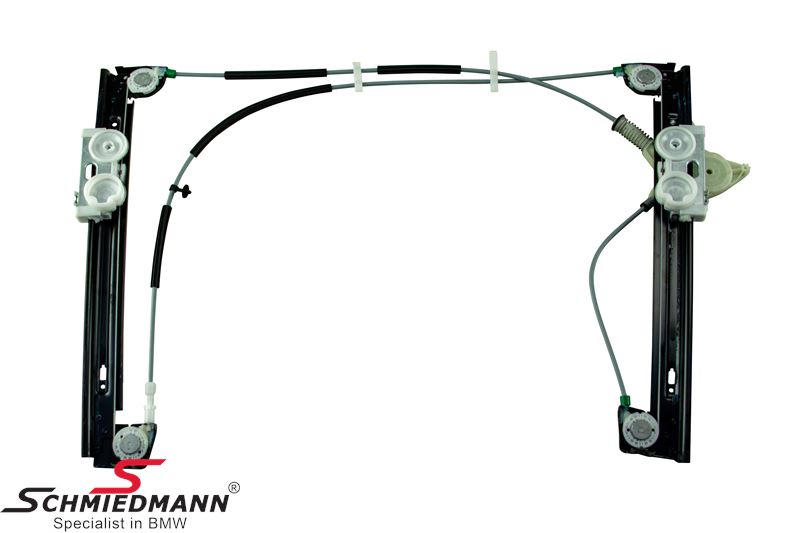 Electrical window drive R.-side front (Without motor)