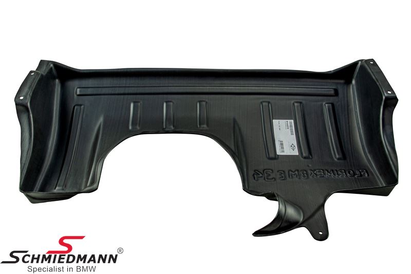 Engine undercarriage cover front part