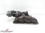 A65991 11657635803 11 65 7 635 803 7635803 BMW F35 LCI -  Turbo charger (171.000 Km) Original BMW from engine with connecting rod damage