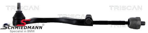 Tie rod front, complete - left side
