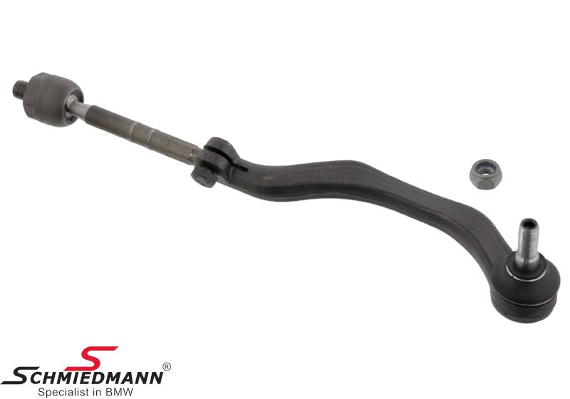 Tie rod front, complete - right side
