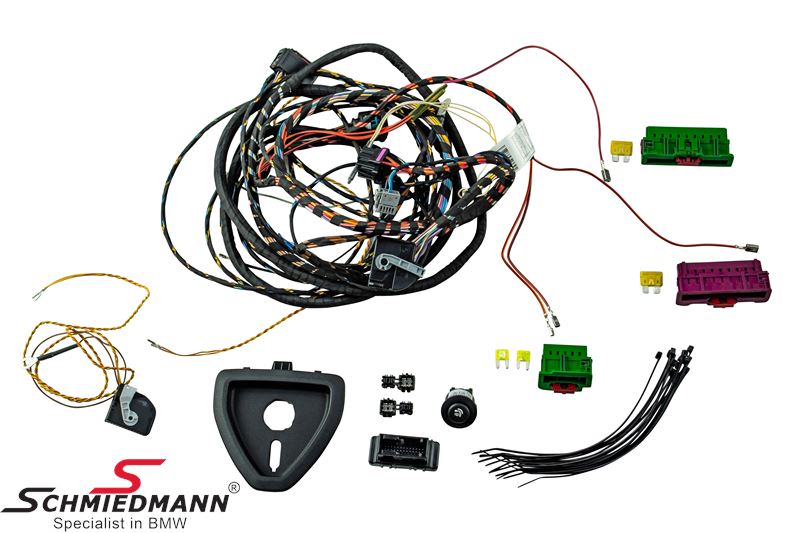 Cable set towing hitch