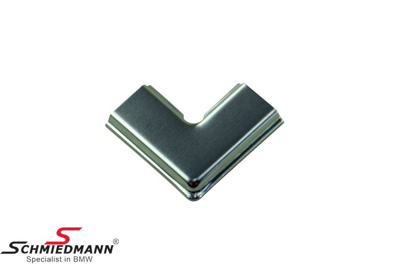 Joiner for moulding, rear - black