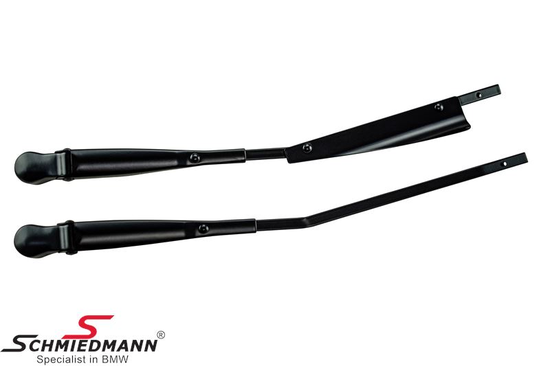 Wiperarm set, front - Black