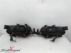 C54103  Headlight set H7 clear glass/black, with angel eyes rings+white indicators