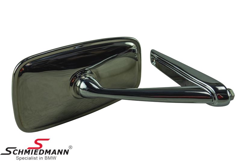 Side mirror with mounting kit - Fits left and right side