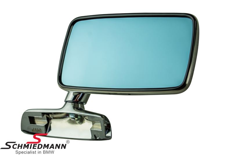 Side mirror with mounting kit - right side