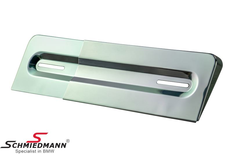 License plate holder - EU, Chrome