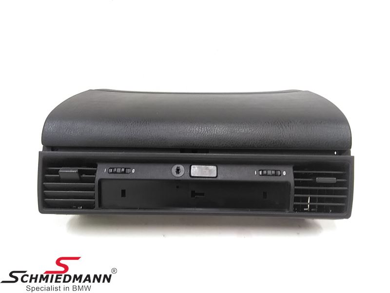 Glove box black complete