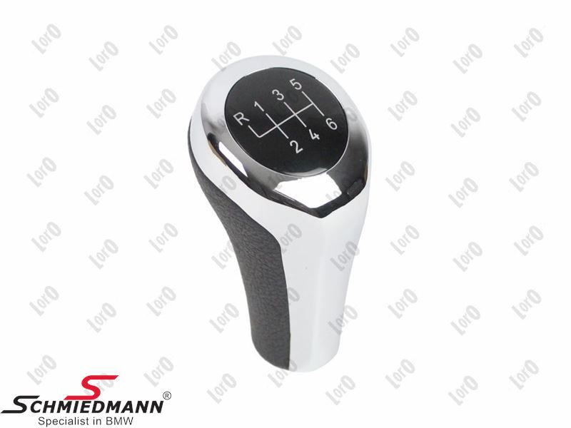 Gearhandle - black/chrome