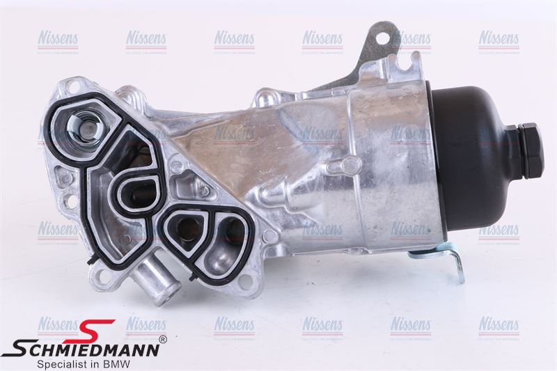 Oilfilter housing includeing oilfilter, oilfilter lid and gaskets