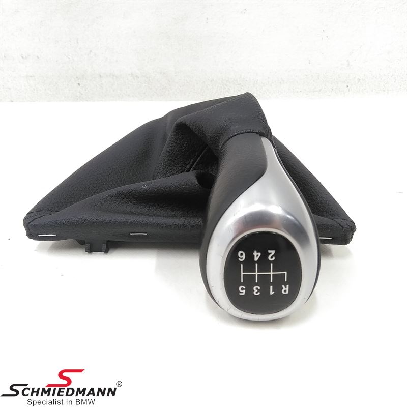 Gearlever knop with gaiter 6-speed