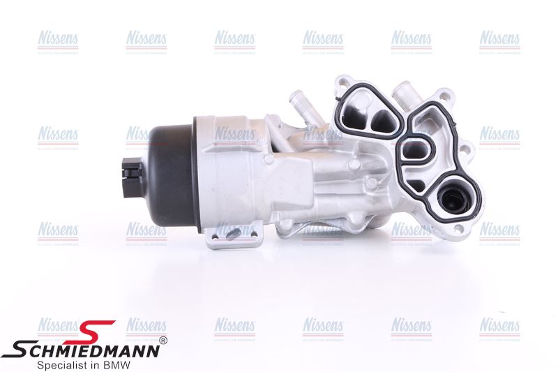 Oilfilter housing includeing oilfilter, oilfilter lid and gaskets