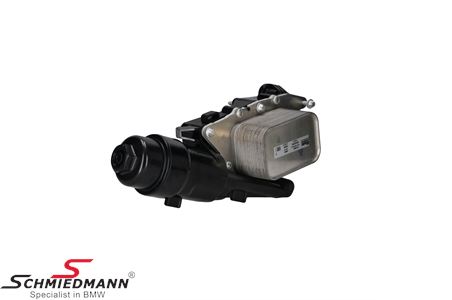Oil filter housing
