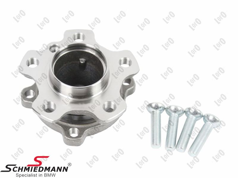 Wheel bearing with wheel hub - front, fits both sides