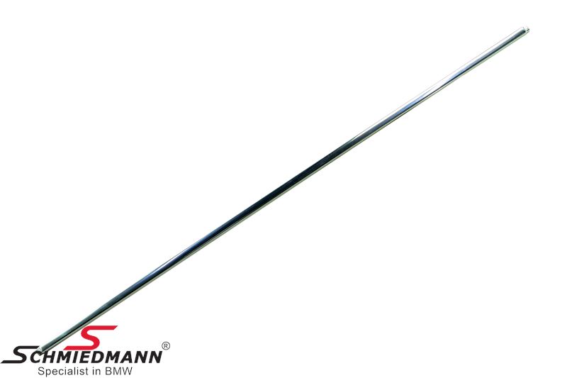 Chrome exterior molding for the tail panel - with mounting kit