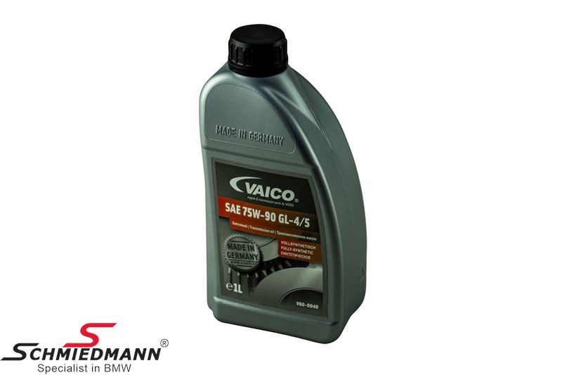 Differential oil full synthetic 75W-90, 1,0 liter can