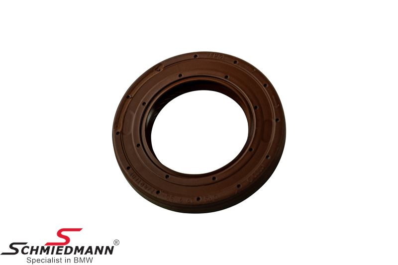 Shaft seal 30X50X7 mm, in the front of the transmission