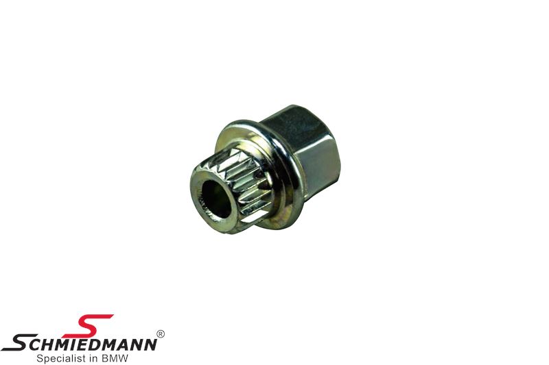 Wheel lock bolt adapter code 35/SW17MM - original BMW
