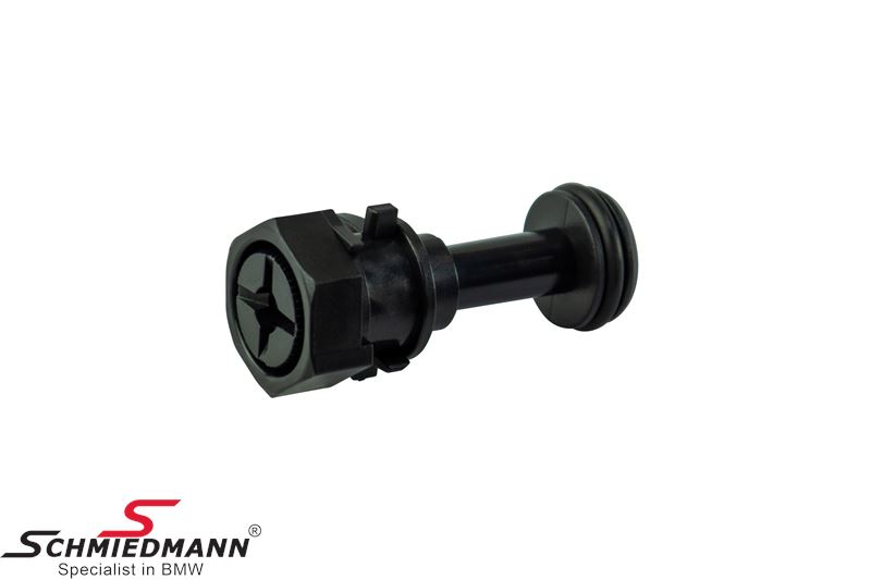 Adjustment screw for radiator