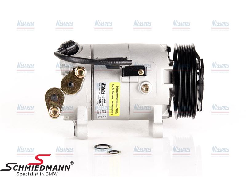 Aircondition compressor without magnetic clutch
