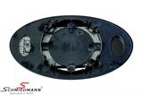 51167058060KK 51167058060 51 16 7 058 060 7058060 MINI R52 -  Side-view mirror glass convex and heated R.-side
