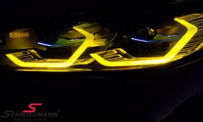 DRL module set for LED headlights - Yellow "High Version"