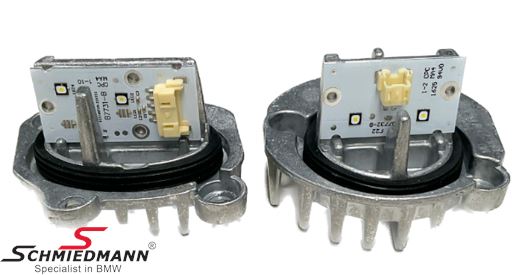 DRL module set for LED headlights - Yellow