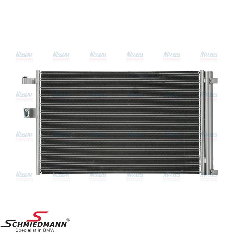 Aircondition condenser with drier